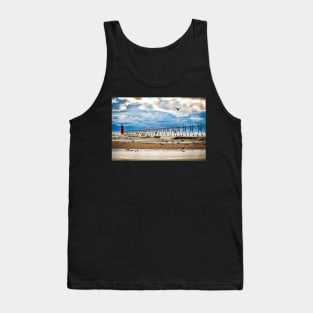 "South Haven Lighthouse" - South Haven, MI Tank Top